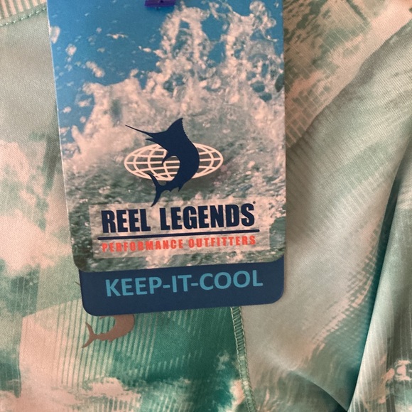 NEW REEL LEGENDS BOYS SUN SHIRT - Picture 2 of 9